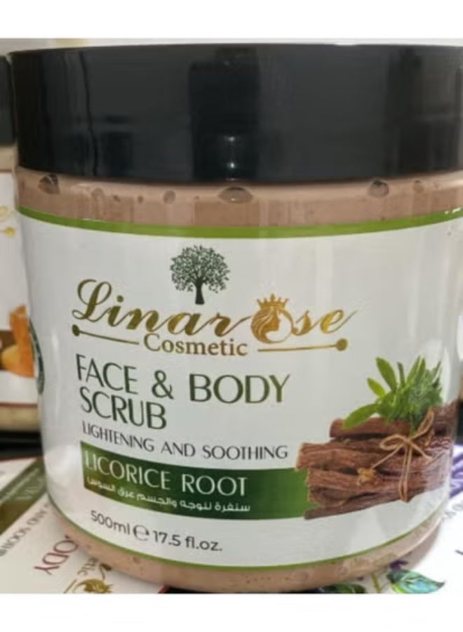 Licorice face and body scrub 500 ml