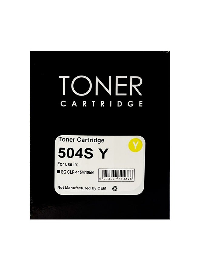 HD TONER HD 504S Yellow Toner Cartridge - Image 1