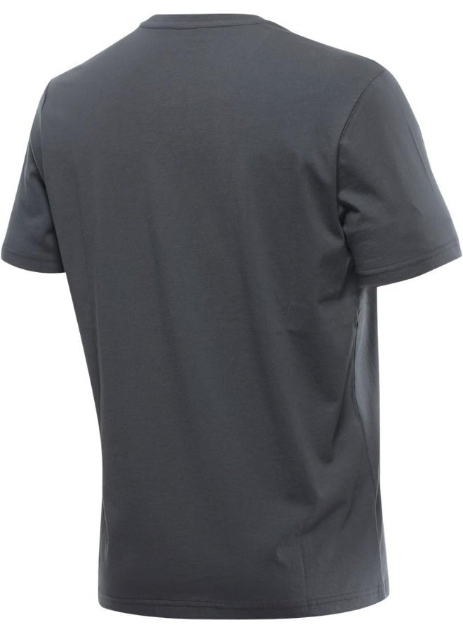 Dainese - Tarmac T-Shirt, Casual Crew Neck Cotton T-Shirt, Man, Castle Skirt, L  - Image 1