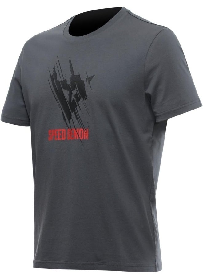 Dainese - Tarmac T-Shirt, Casual Crew Neck Cotton T-Shirt, Man, Castle Skirt, L  - Image 3