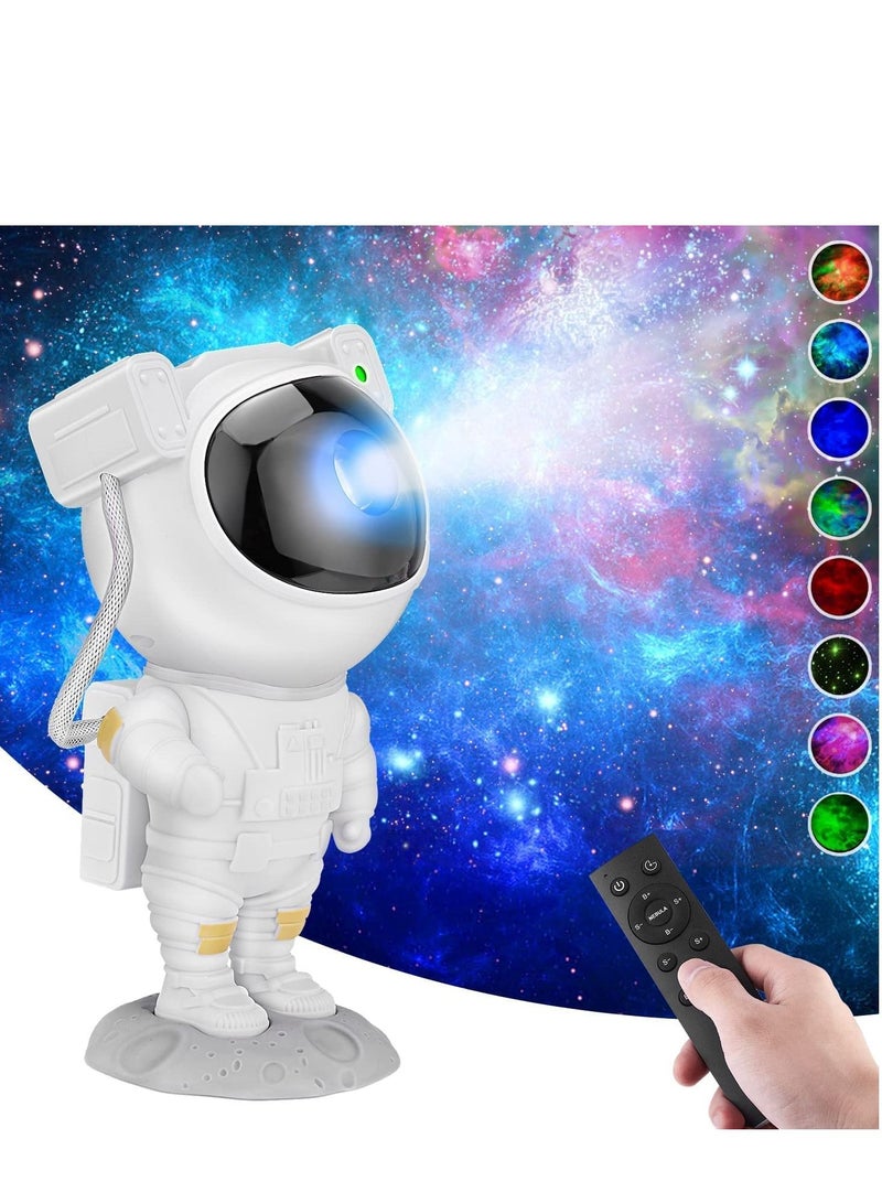 Star Projector Night Light with Timer and Remote Control,Astronaut Projector Lamp 360° Rotation,USB Galaxy Starry Sky Projector for Kids, Party,Bedroom and Game Room - Image 1