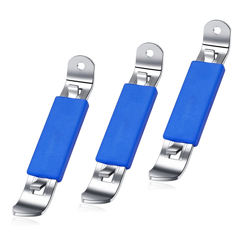 3 قطع فتاحات زجاجات مغناطيسية فتاحة علب كلاسيكية فتاحة بيرة من الفولاذ المقاوم للصدأ فتاحة زجاجات صغيرة مع مغناطيس للتخييم والسفر HANCELANT