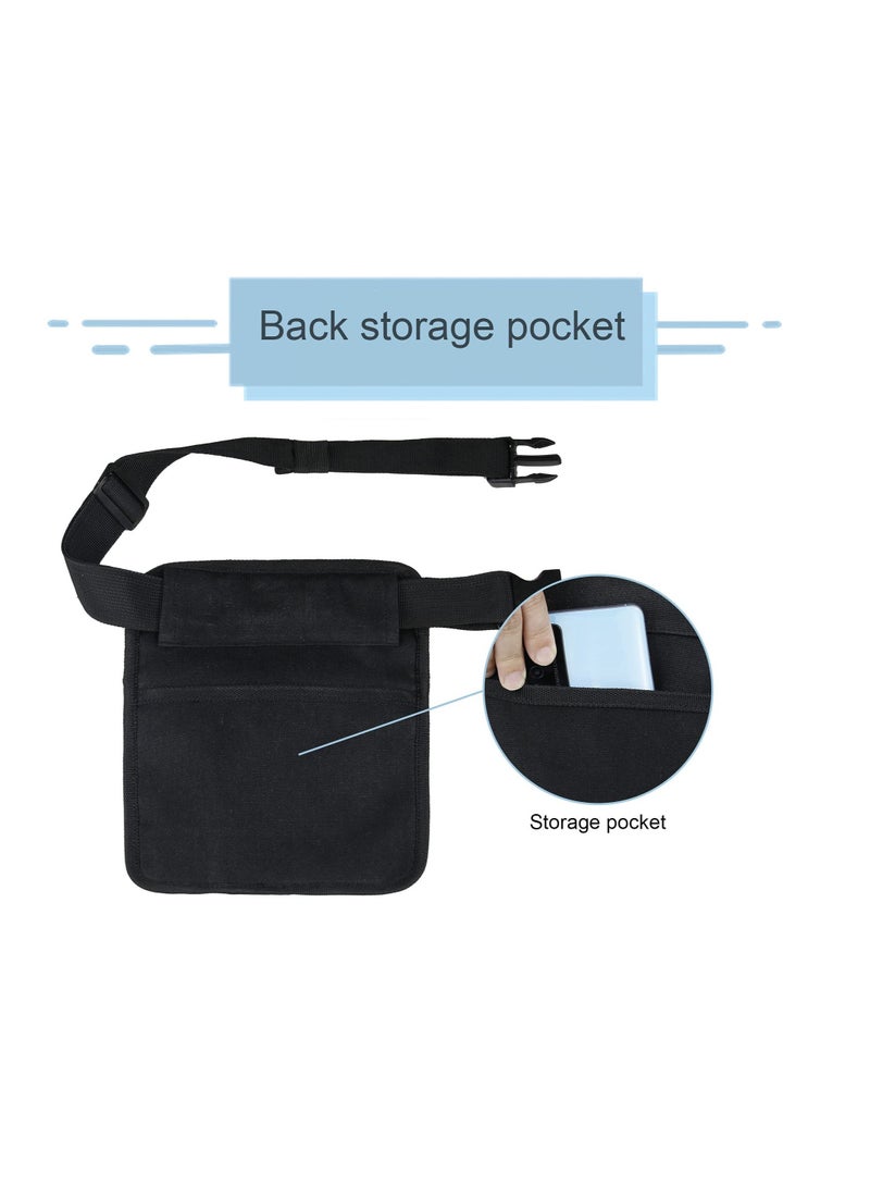 Excefore Waitress Hip Pouch,server pouch waitress accessories ,Stay Organized and Efficientfor waitress apron、money pouch、waiter apron - Image 3