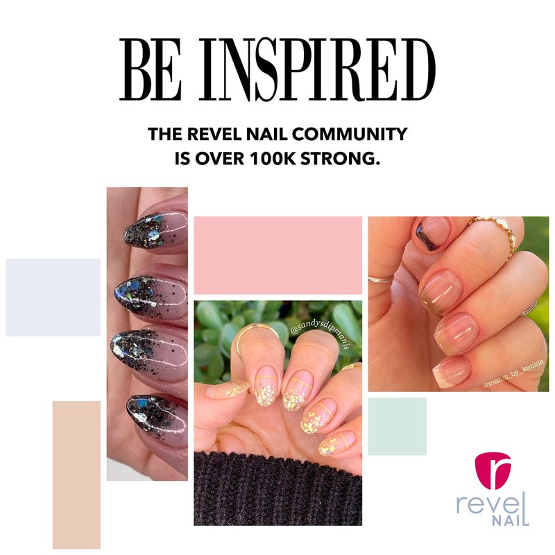 Revel Nail Clear Dip Powder for Nail, Vivien (Sheer), 0.5 oz, French Manicure Overlay, Long-Wear, No Lamp Needed, Made in USA - Image 5