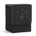 Arkeiliy Card Deck Box 110 Storage MTG Deck Box with 50 Pcs Card Sleeve Collectible Trading Card Cases for Magic Commander and More Black - Image 2