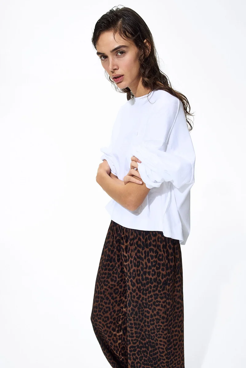 H&M Wide pull-on trousers