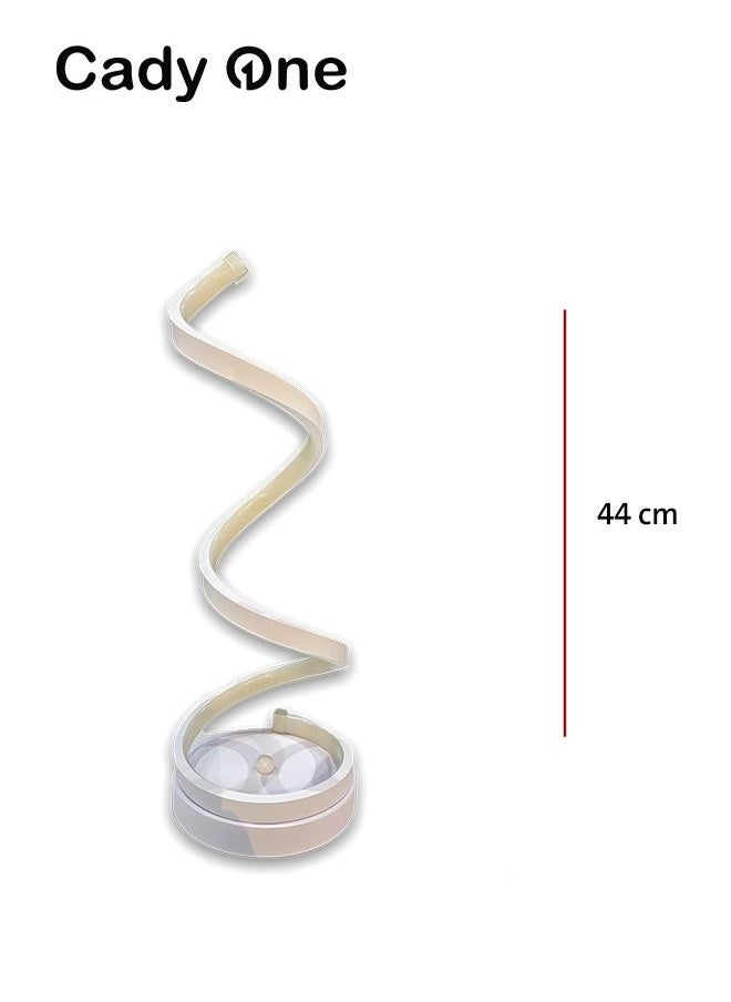 Cady One - Lamp shade white color with a distinctive design with a base 44 cm - Image 1