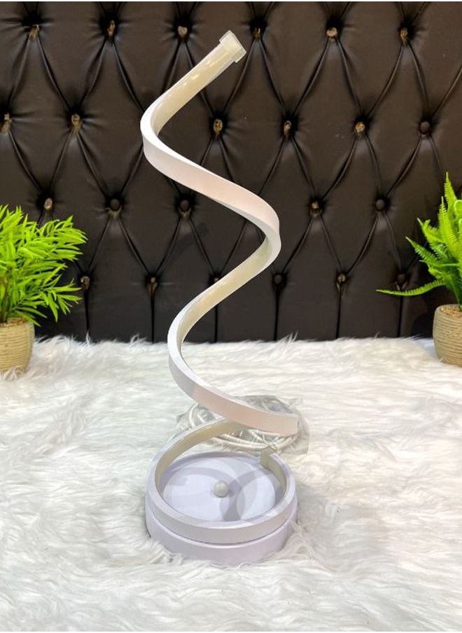 Cady One - Lamp shade white color with a distinctive design with a base 44 cm - Image 1
