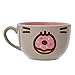 Enesco Pusheen The Cat Donut Face Latte Coffee Mug, 18 Ounce, Multicolor - Image 2