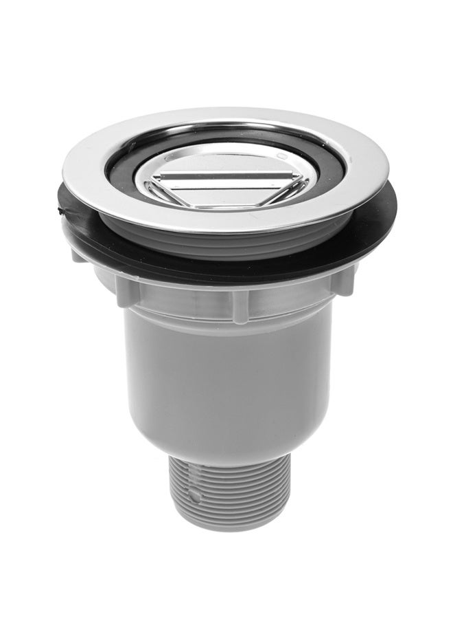 LAWAZIM Expandable Sink Drain Pipe - 60cm (23.6inch) - Flexible Sink Drain Hose with Strainer Basket & Stopper, Easy Install Waste Pipe for Kitchen & Bathroom, Universal Replacement Drain Assembly - Image 4