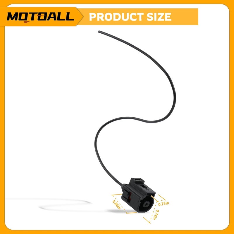 MOTOALL موصل حساس ضغط الزيت MOTOALL لسيارات أودي وفولكس فاجن - Image 3