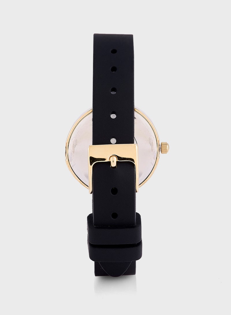 GUESS Array Pu Strap Analog Watch  - Image 4