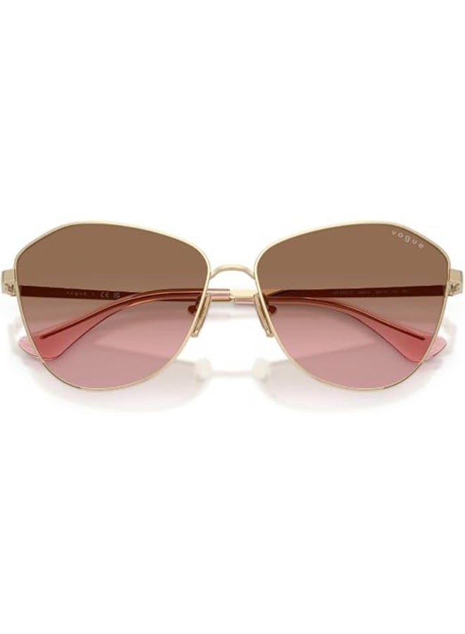 Vogue Full Rim Women Irregular Sunglasses 60 0VO4337SI - Image 4