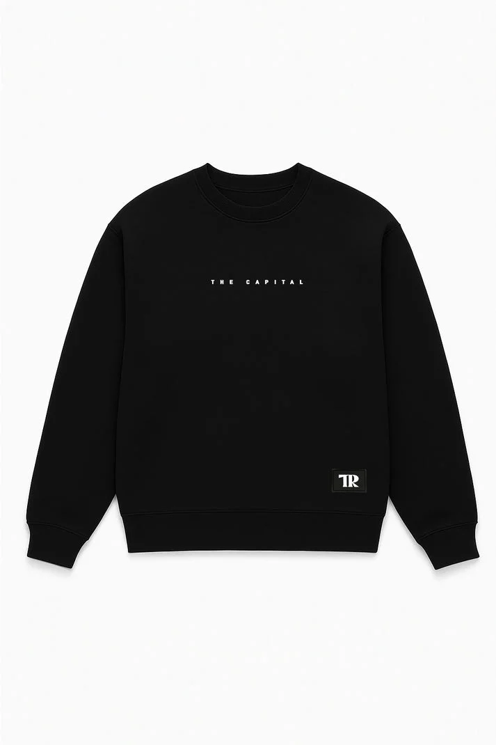 Terribly Real ABU DHABI Verified Black Sweatshirt