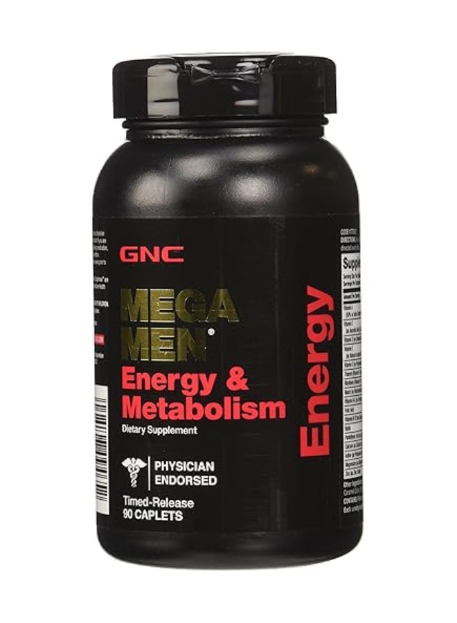 GNC Mega Men Energy & Metabolism 90 ct [2 PACK] - Image 1