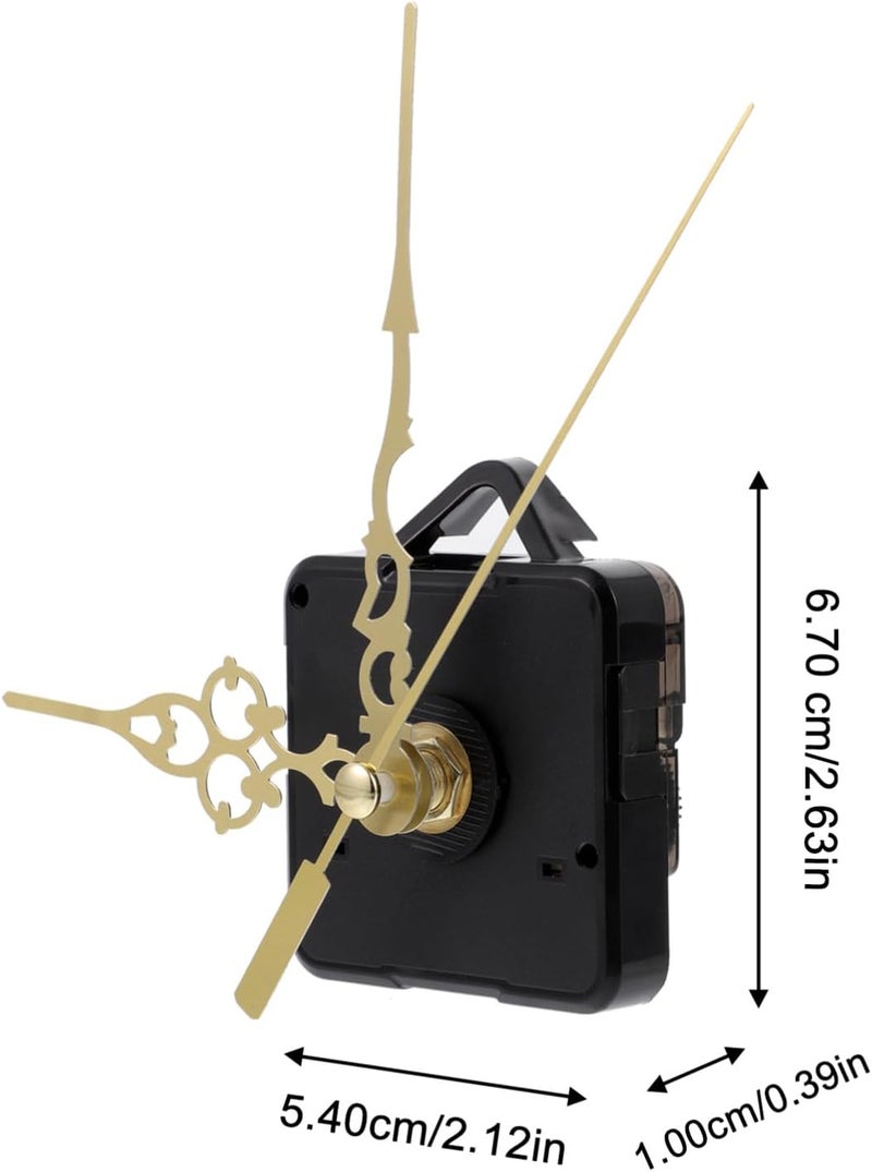 POPETPOP 1set High Torque Clock Movement Mechanism Silent Clock Parts Stylish Hands Compatible Replacement Kit for Home Decor - Image 2