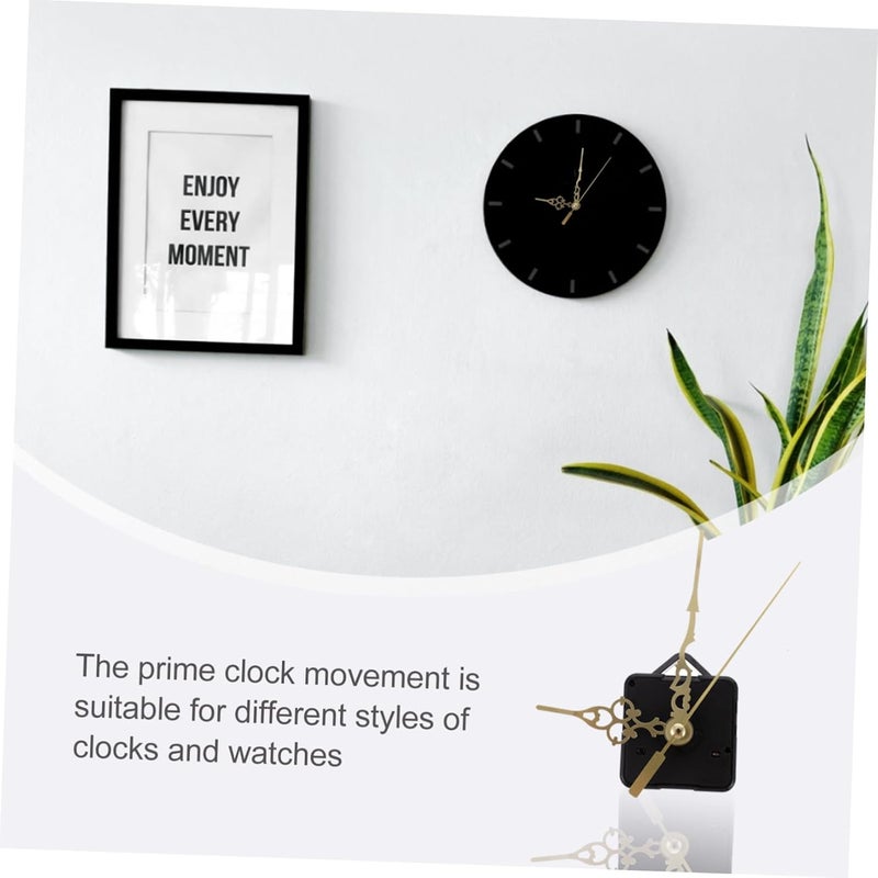 POPETPOP 1set High Torque Clock Movement Mechanism Silent Clock Parts Stylish Hands Compatible Replacement Kit for Home Decor - Image 4