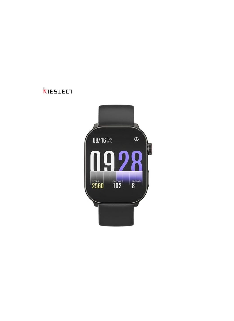 KIESLECT Kieslect balancs smart watch latest version IP68 waterproof Capacity: 300mAh Up to 10 days with normal use 2.01 inch large AMOLED screen  - Image 1