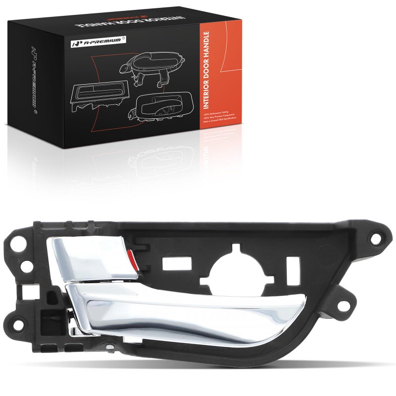 APremium Front Left Driver Side Interior Door Handle Compatible with Hyundai Veloster 20122017 Chrome Replace 826102V000CR