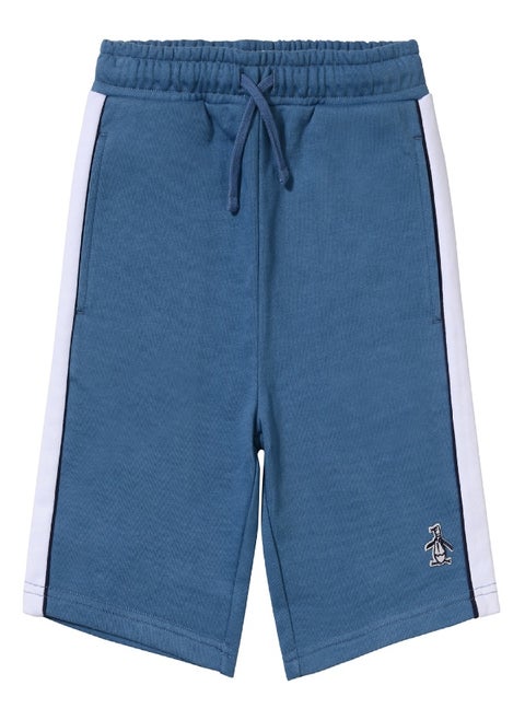 Original Penguin Colour Block Panel Sweatshort Blue