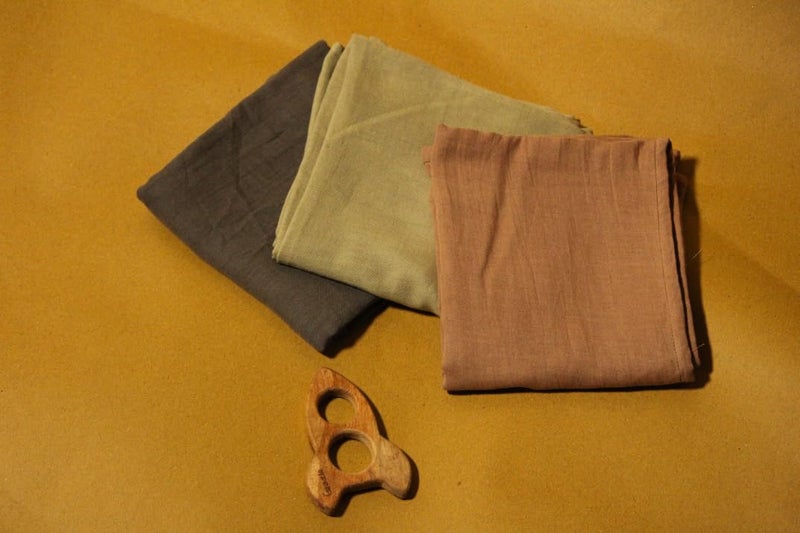 GRAZIO GRAZIO Buy Swaddles Wipe Cloths Muslin Double Layer Organic Cotton Towels Pack of 3 - Image 5