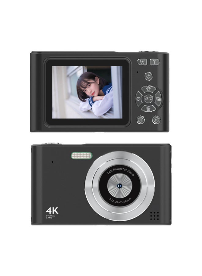 Generic HD Card Digital Retro Camera Ultra-thin Entry Campus Student Camera Light Camera-Body Color:H15 Green  - Image 4