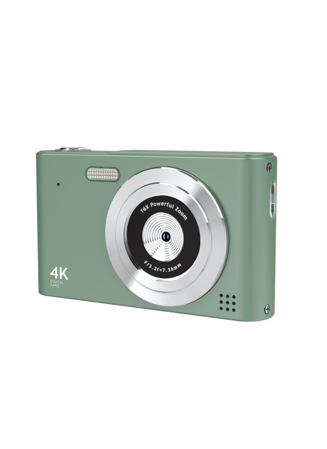 Generic HD Card Digital Retro Camera Ultra-thin Entry Campus Student Camera Light Camera-Body Color:H15 Green  - Image 1