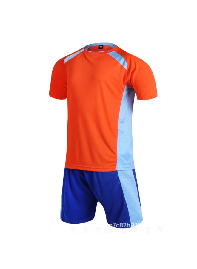 Orange Football Jersey - Image 1