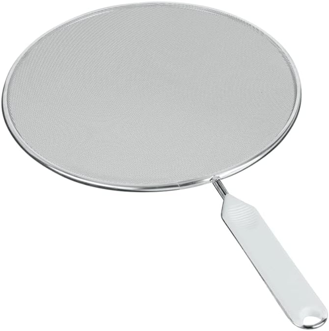 ميتالتيكس حامي من الرذاذ Metaltex Fritto Splash Guard، قطر 26 سم، مطلي بالقصدير - Image 1