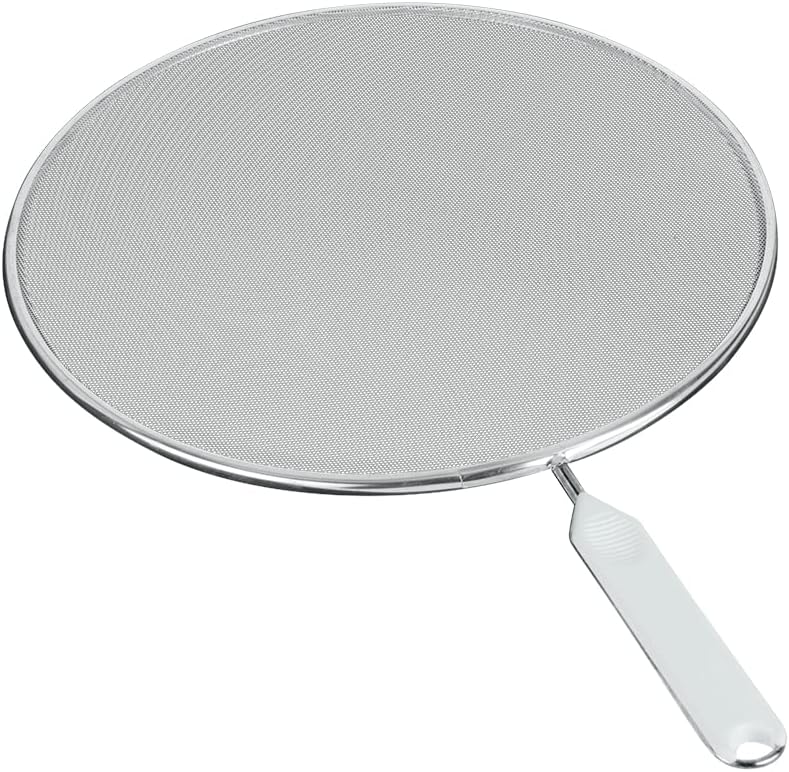 ميتالتيكس حامي من الرذاذ Metaltex Fritto Splash Guard، قطر 26 سم، مطلي بالقصدير - Image 4