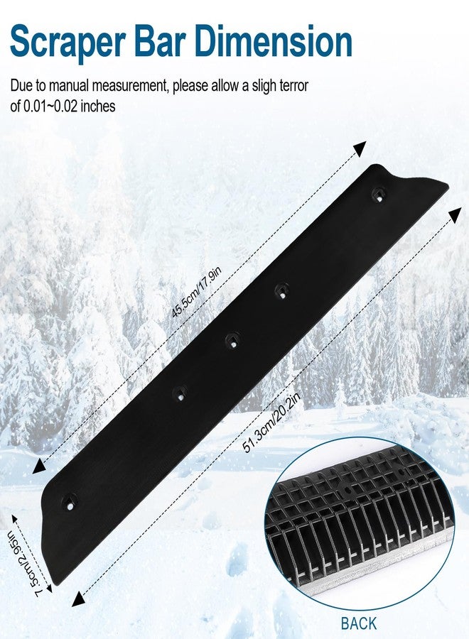 HWEIUA 21" Snow Blower Scraper Bar 2825138001 Scraper Assembly Replacement for EGO Snow Blowers SNT2100, SNT2102, SNT2103, SNT2110, SNT2112 SNT2114, Snow Blower Replacement Parts - Image 2