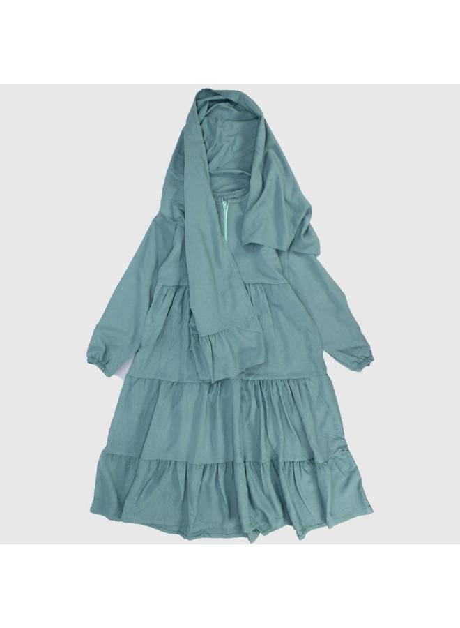 Mint Green Praying Gown "Isdal"