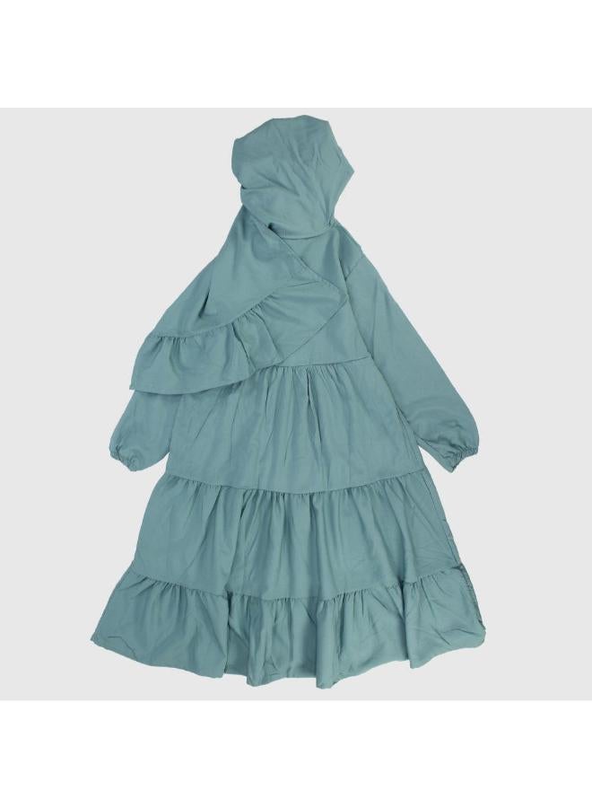Mint Green Praying Gown "Isdal"