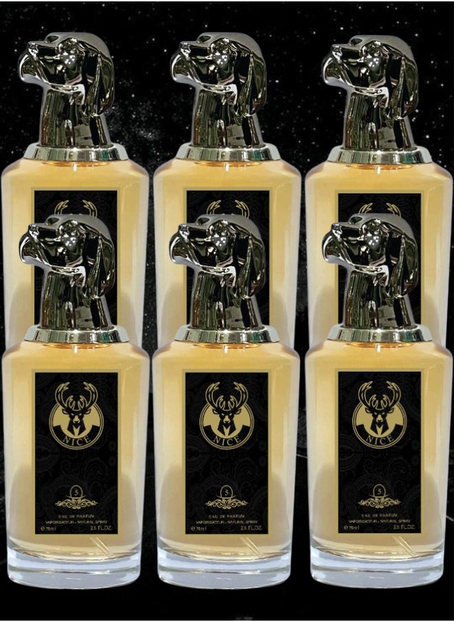 NICE - 6 Pieces Nice Number 5 EDP 75ML - Image 1
