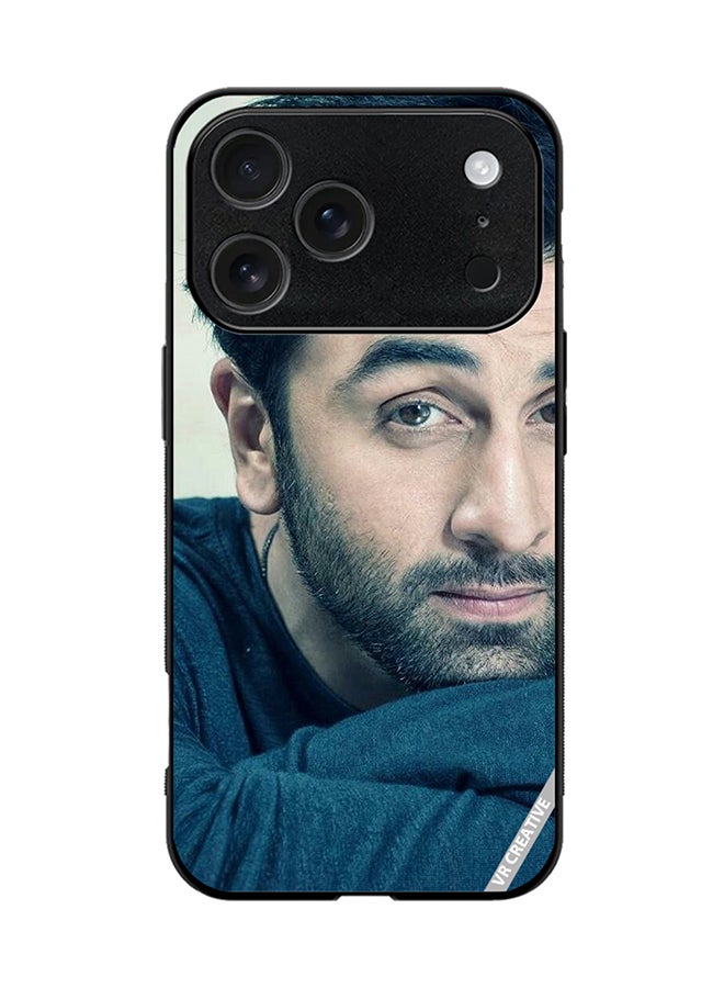 VR CREATIVE Protective Case Cover For Apple iPhone 17 Pro Bollywood Actor Ranbir Kapoor Design Multicolour