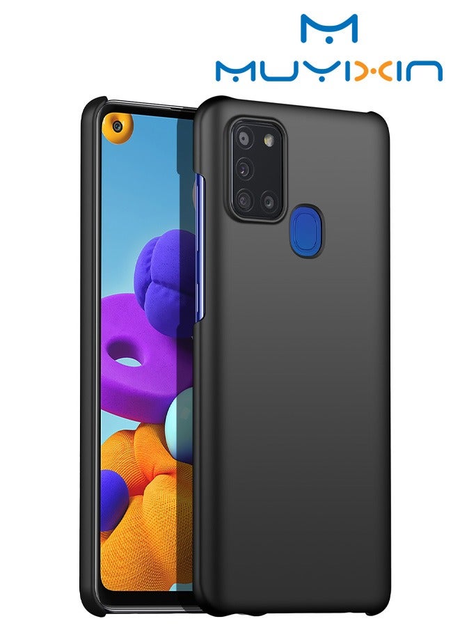 Muyixin Suitable for Samsung a21s protective case, mobile phone cover, PC hard case, light and thin skin, anti falling - Image 1