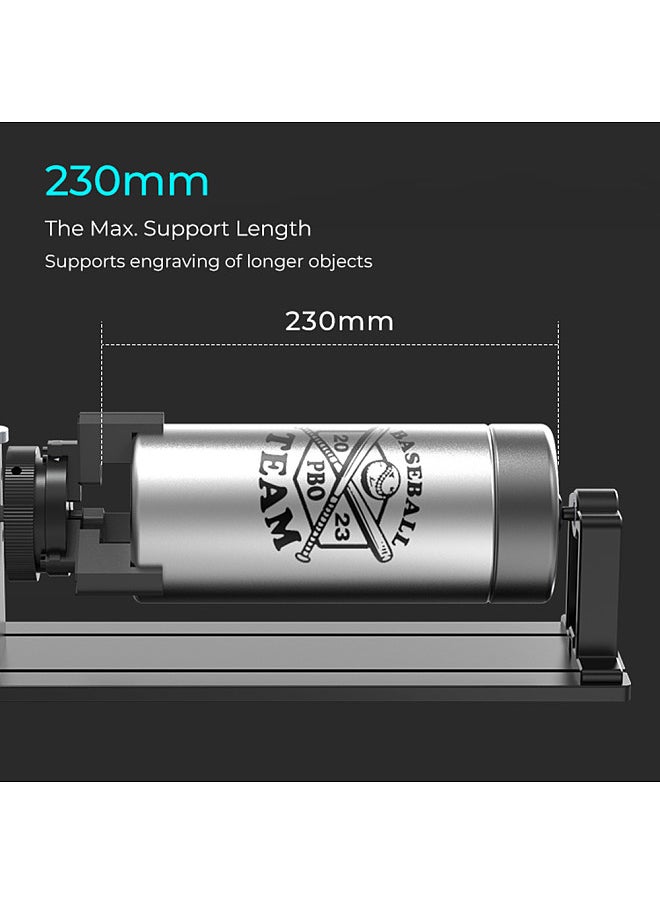 Creality 3D Falcon2 Laser Engraver & 3in1 Jaw Rotary Kit Pro Upgrade Package 12W Laser Head with Integrated Air Assist System High Speed Ultra Thin Spot Engraving and Cutting Machine Quick Assembly  - Image 5