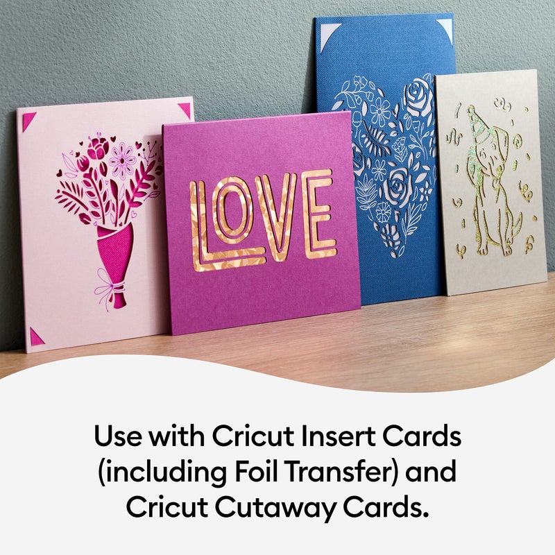 Cricut Card Mat 2x2, Reusable, Non-Slip Craft Mat, Create Four Cards Simultaneously, Perfect for Bulk Card Making, Compatible with Cricut Maker & Cricut Explore Crafting Machines - Image 5
