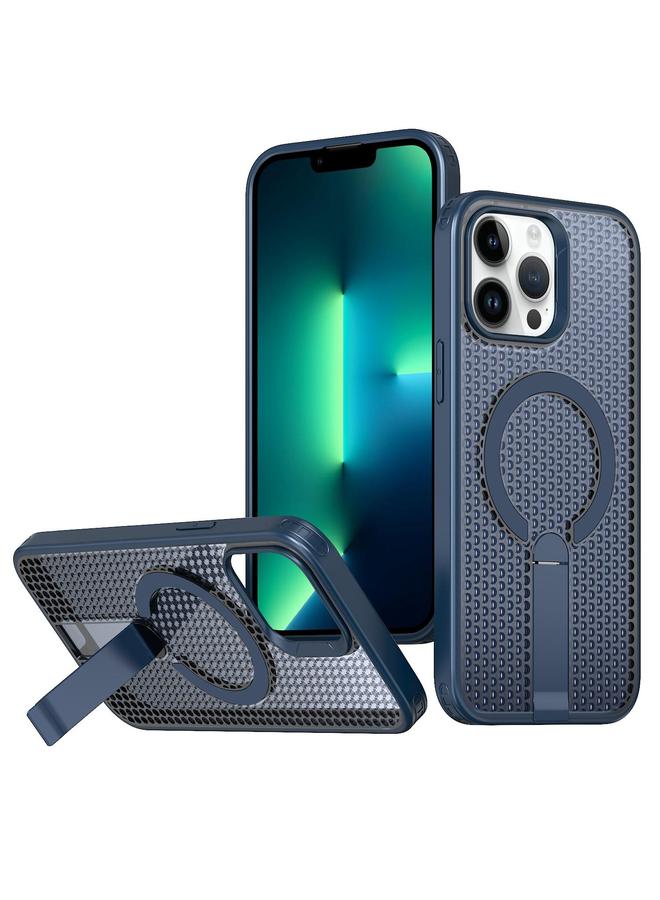 Zaboon Case For iPhone 13 Pro Max / 12 Pro Max Honeycomb Cooling MagSafe Holder Phone Case - Image 1