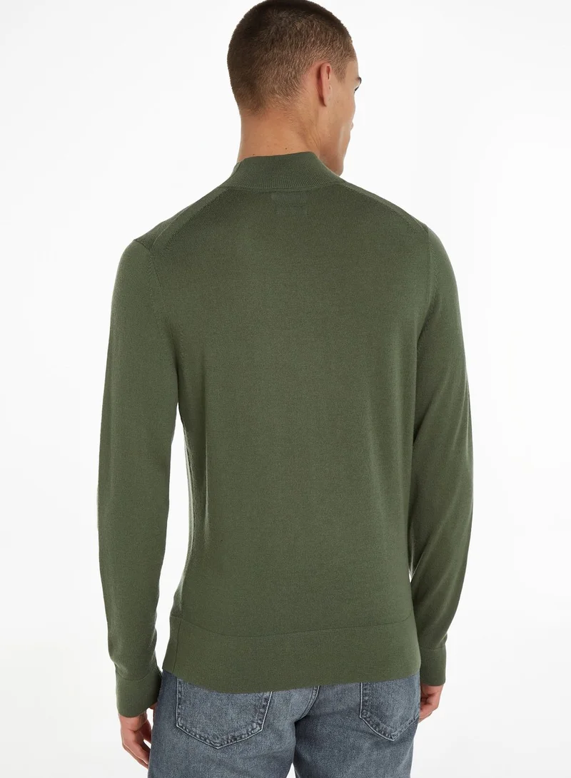 CALVIN KLEIN Logo Crew Neck Sweater