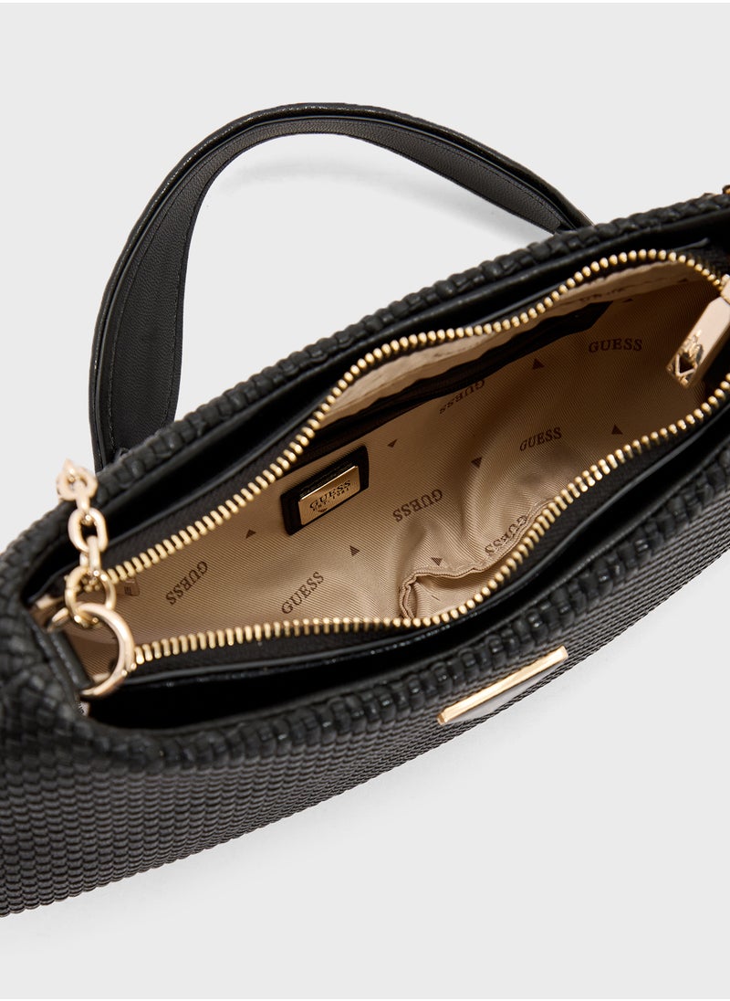 GUESS Phaedra Top Zip Shoulder Bag  - Image 5