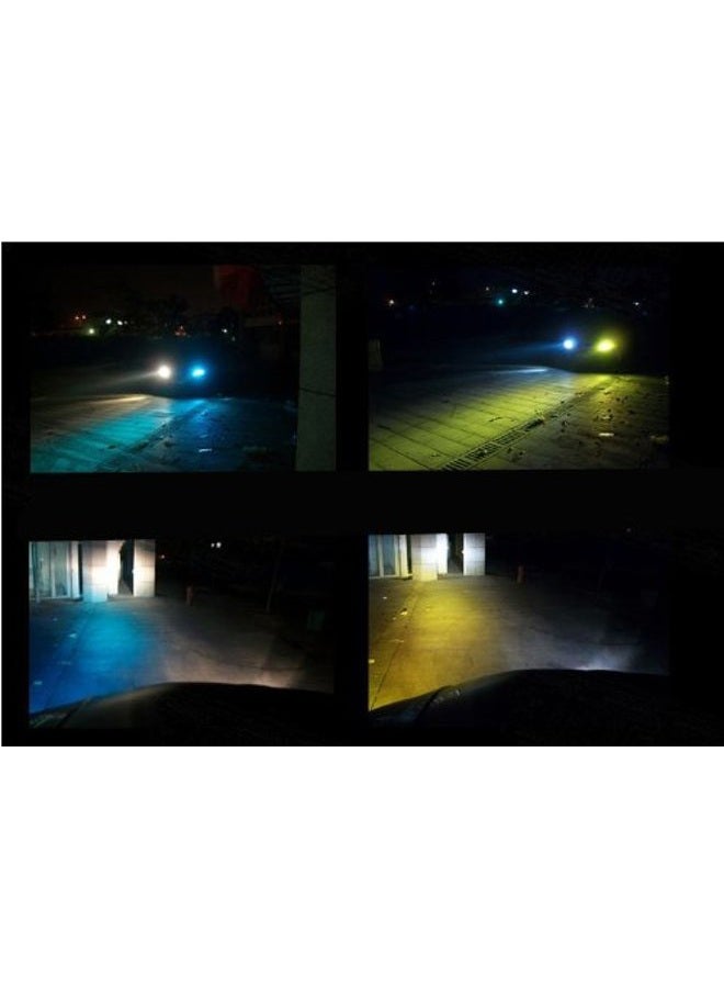 F & B LED LIGHTS 12 by 48 Inches Self Adhesive Headlight, Tail Lights, Fog Lights Tint Vinyl Film (12 X 48, Dark Black) - Image 5