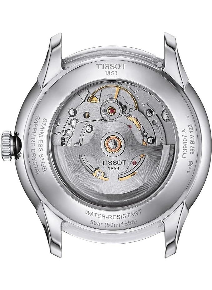 Tissot Men's Automatic Wristwatch, 39 mm, Silver Dial T139.807.11.031.00 - Image 5