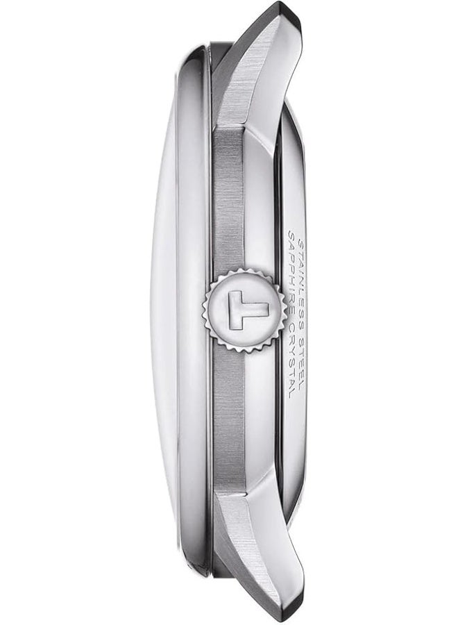 Tissot Men's Automatic Wristwatch, 39 mm, Silver Dial T139.807.11.031.00 - Image 4