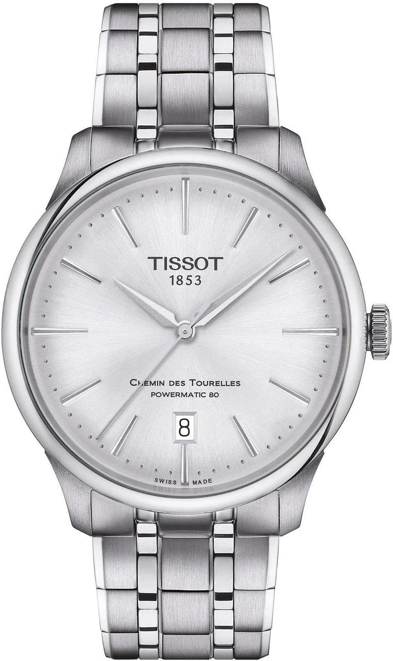 Tissot Men's Automatic Wristwatch, 39 mm, Silver Dial T139.807.11.031.00 - Image 1
