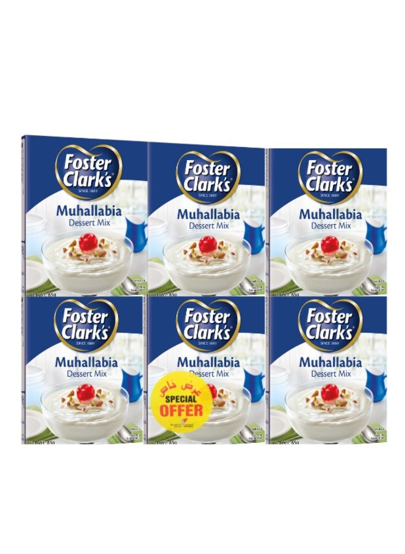Foster Clark's Muhallabia Dessert Mix 6 x 510g  - Image 1