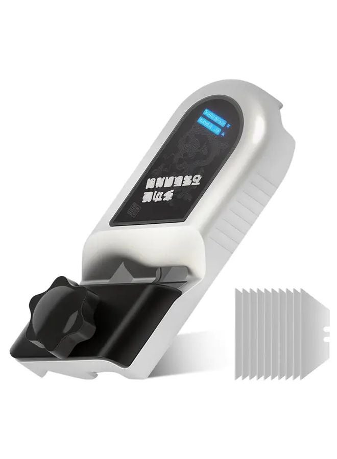 Silvery Black Manual Plasterboard Chamferer Trimmer Tool Heavy Duty Metal Construction - Image 2