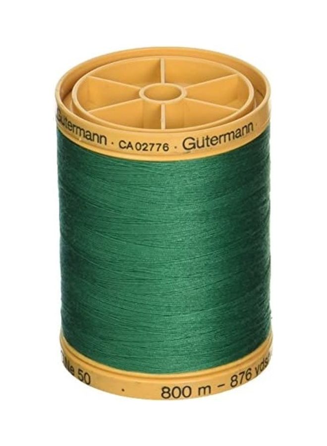 Gutermann Natural Cotton Thread Solids 876yd, Garden Green