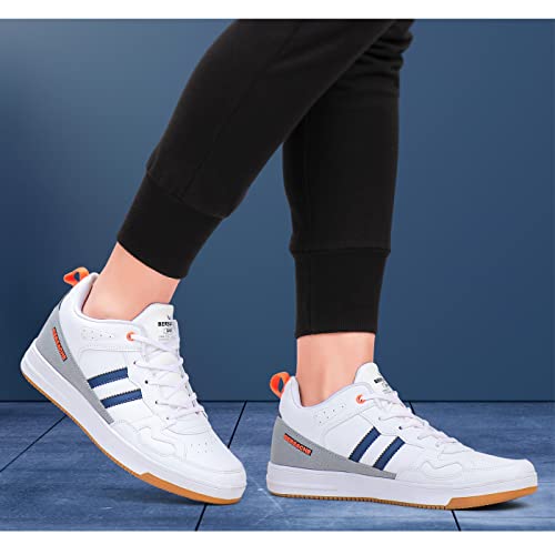 BERSACHE Premium Sports,Gym, Trending, Stylish Running Shoes For Men (White) - Image 2