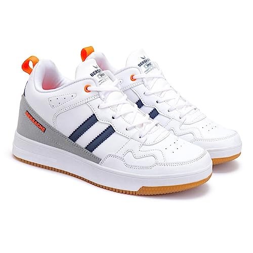 BERSACHE Premium Sports,Gym, Trending, Stylish Running Shoes For Men (White) - Image 1